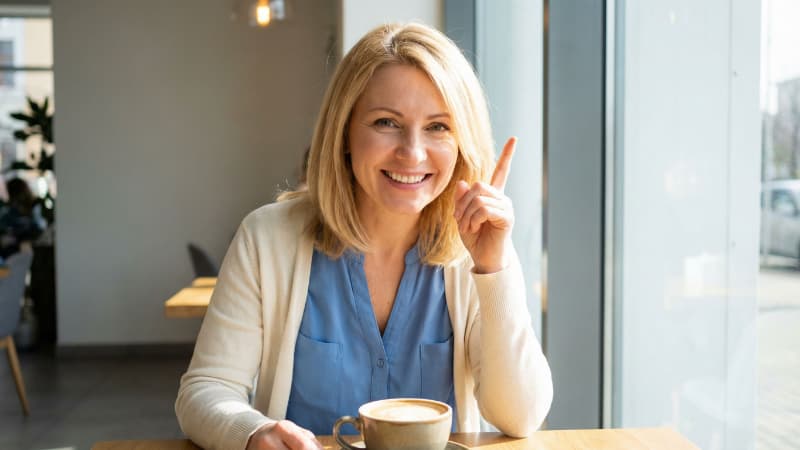 40代白人女性がおすすめ!といっている