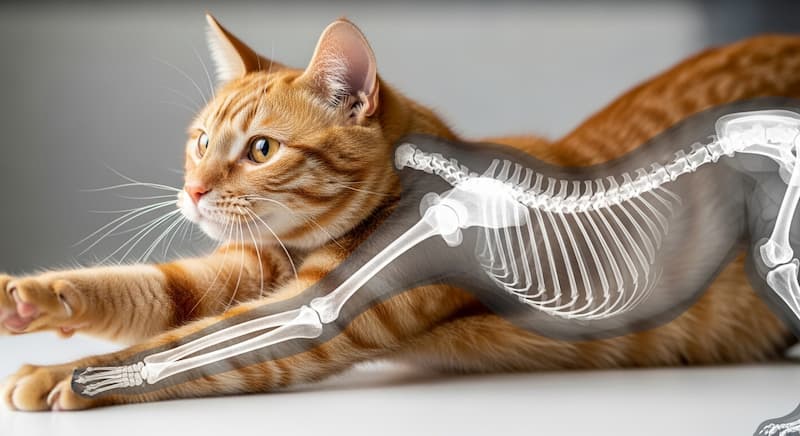 猫の骨格構造