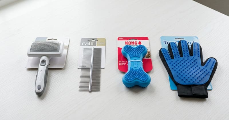 猫用ブラシの代表4種